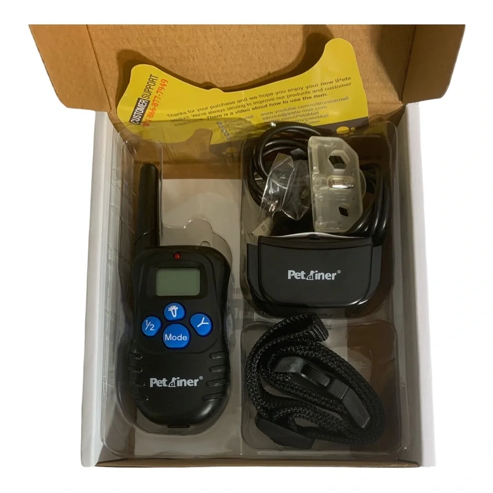Petrainer PET998DRB Dog Training Collar Rechargeable and Rainproof 330 yd